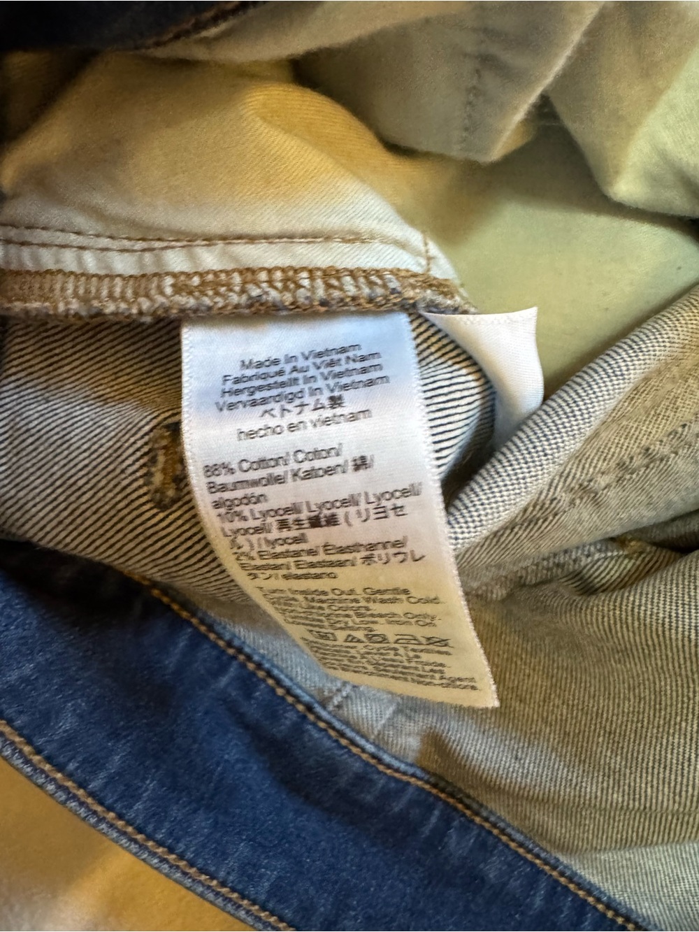 J.Crew Size 35 Dark Wash High Rise Straight Leg Stretch Jeans - Picture 10 of 11